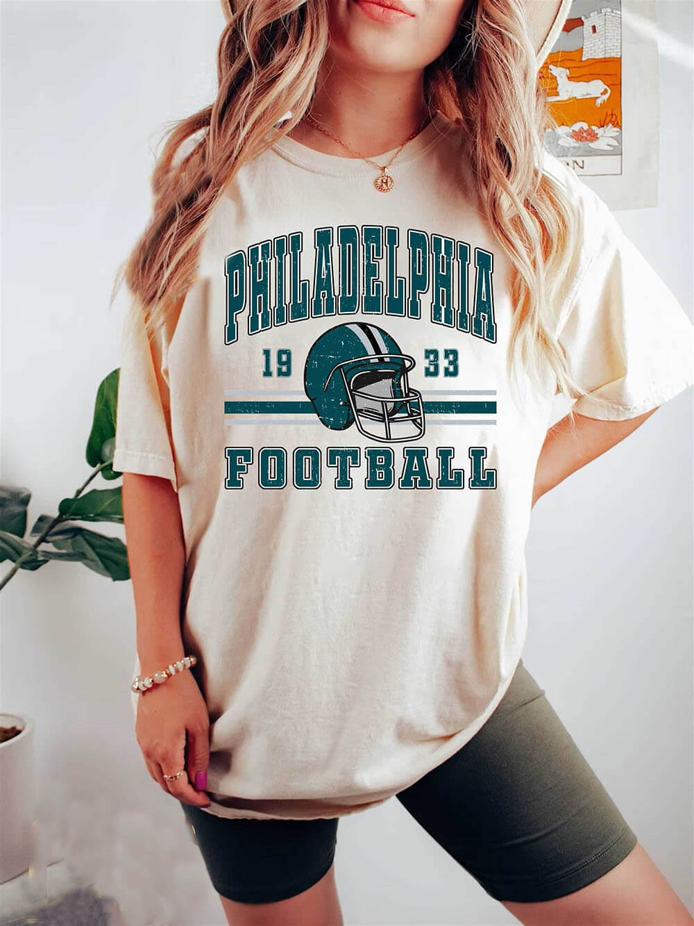 T-shirt de football confort Philadelphie