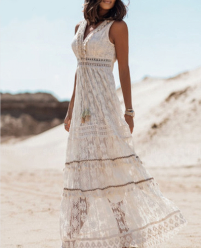 Robe élégante de style boho