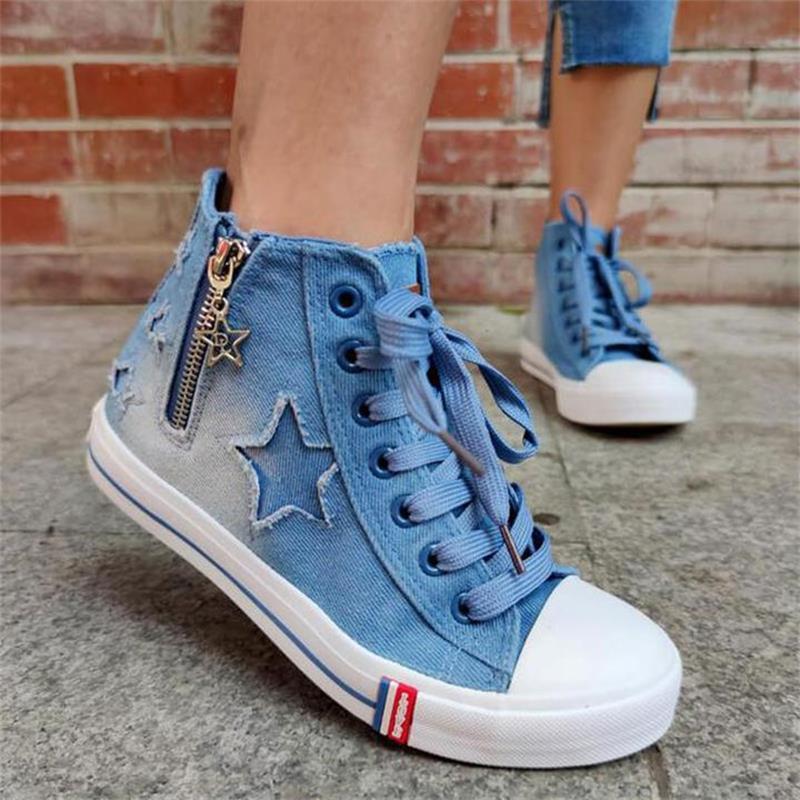 Basket Denim Star